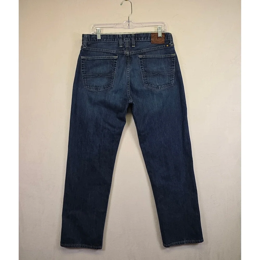 Lucky Brand Jeans Mens 33x30‎ Dark Wash 329 Classic Straight Casual Preppy
